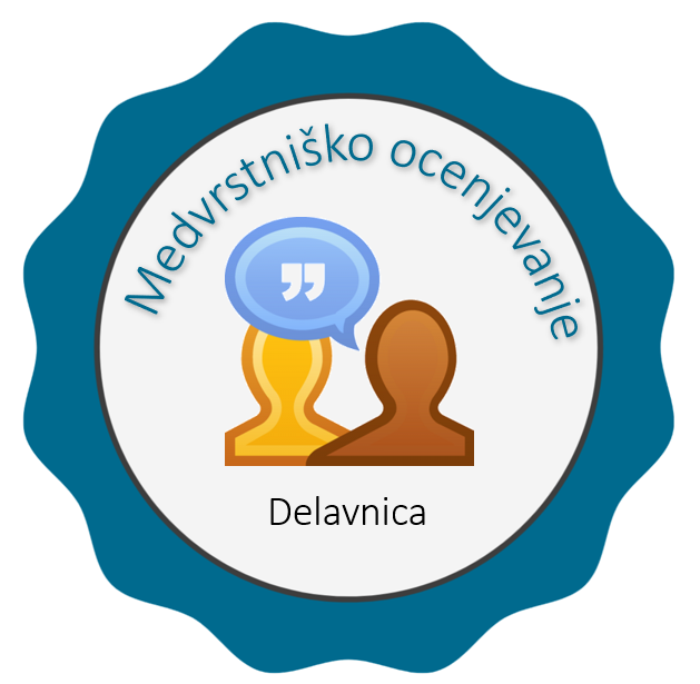 Značka, ki jo prejme udeleženec, ki uspešno zaključi delavnico na daljavo