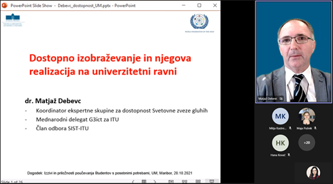 Izr. prof. dr. Matjaž Debevc