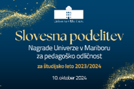 Slovesna podelitev nagrade za pedagoško odličnost