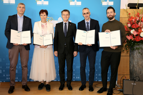 Slovesna podelitev nagrade Univerze v Mariboru za pedagoško odličnost za študijsko leto 2024/25