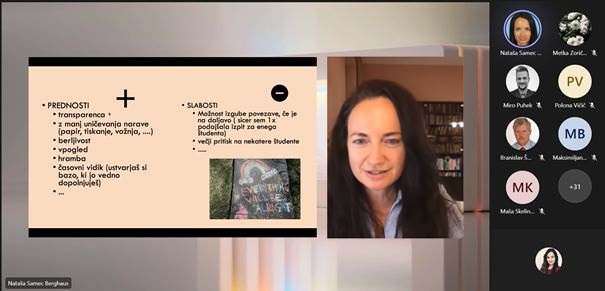 Izr. prof. dr. Nataša Samec Berghaus (Pravna fakulteta UM)