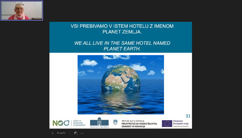 Vsi prebivamo v istem hotelu z imenom planet Zemlja.