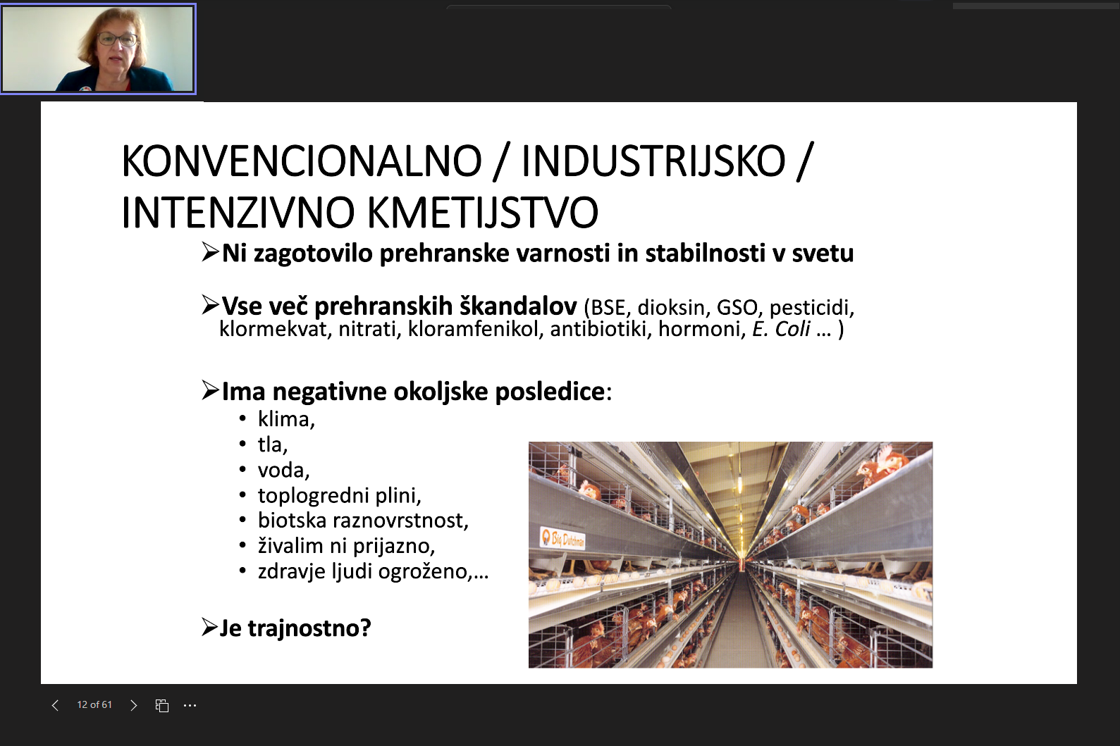 Konvencionalno kmetijstvo ni zagotovilo prehranske varnosti in stabilnosti v svetu.