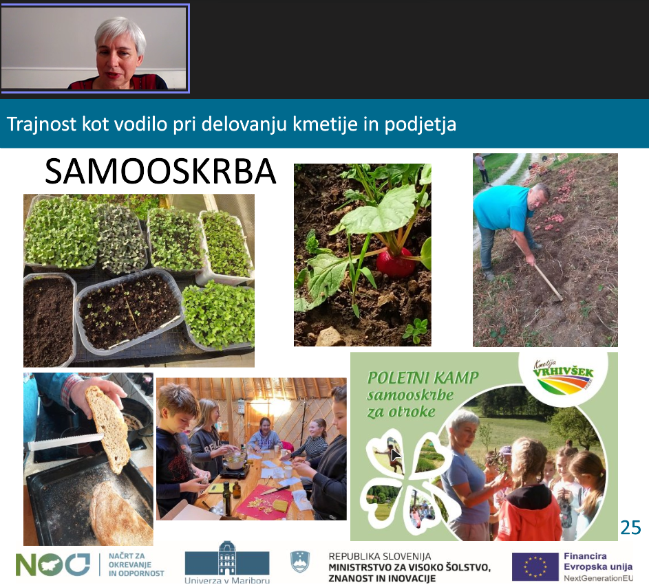 Z organiziranjem raznik delavnic in poletnih kampov ozaveščajo publiko o pomembnosti samooskrbe.